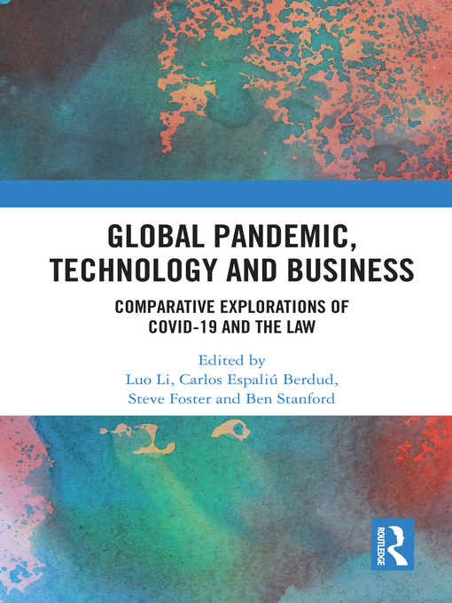 Title details for Global Pandemic, Technology and Business by Luo Li - Available